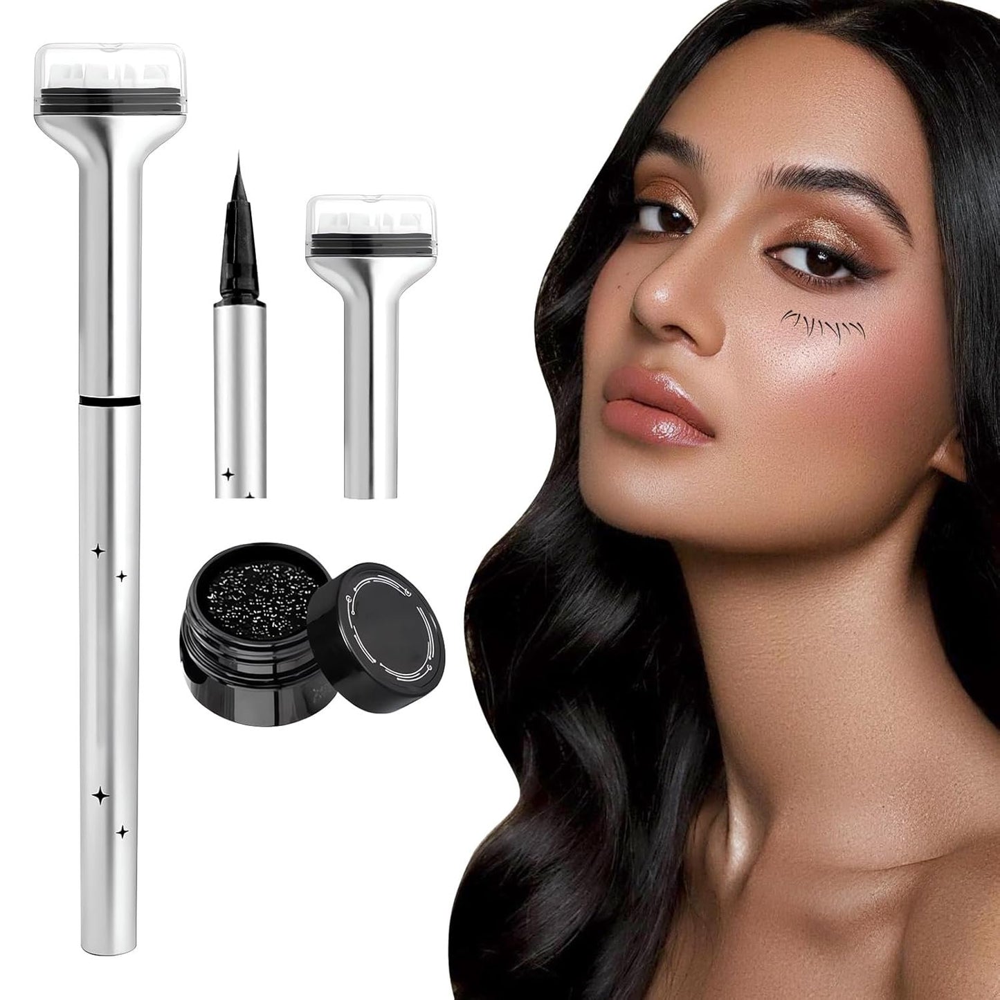 🔥UP TO 50% OFF- BUY MORE SAVE MORE🔥New arrivals -2-in-1 Lower Lash Stamp