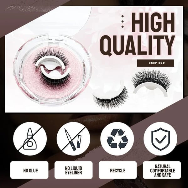 ✨LAST DAY - BUY 1 GET 1 FREE JUST $8.99 EACH✨🎉Reusable Adhesive Eyelashes
