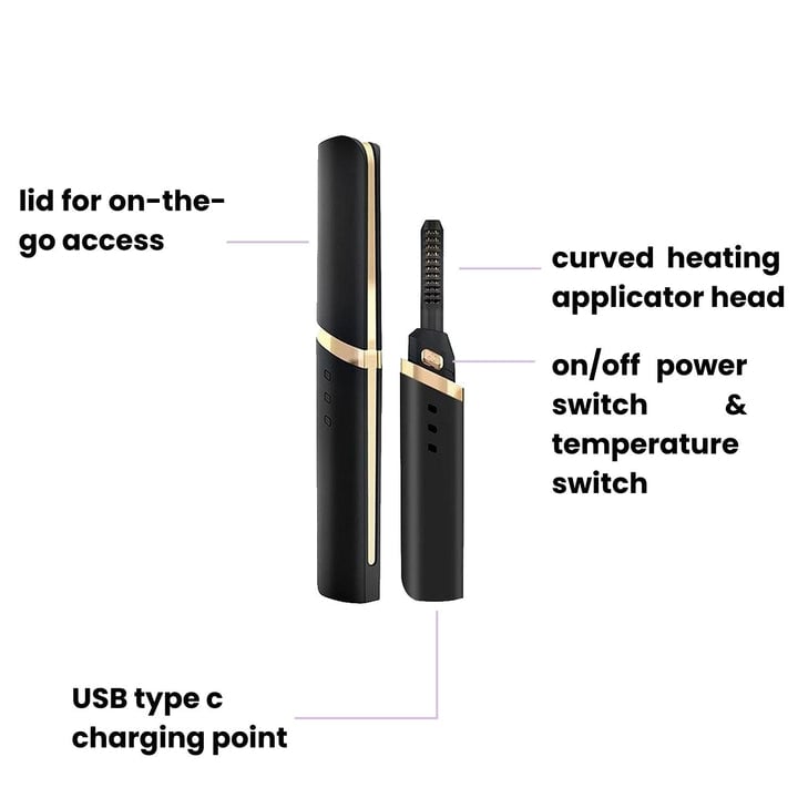 🔥UP TO 50 OFF- BUY MORE SAVE MORE🔥Rechargeable Lash Curler