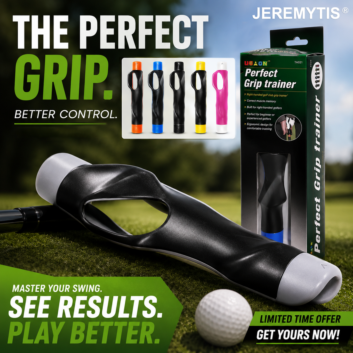 Golf Grip Trainer - Master Your Grip, Elevate Your Game
