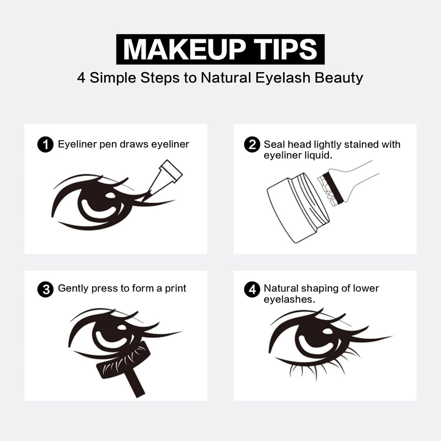 🔥UP TO 50% OFF- BUY MORE SAVE MORE🔥New arrivals -2-in-1 Lower Lash Stamp