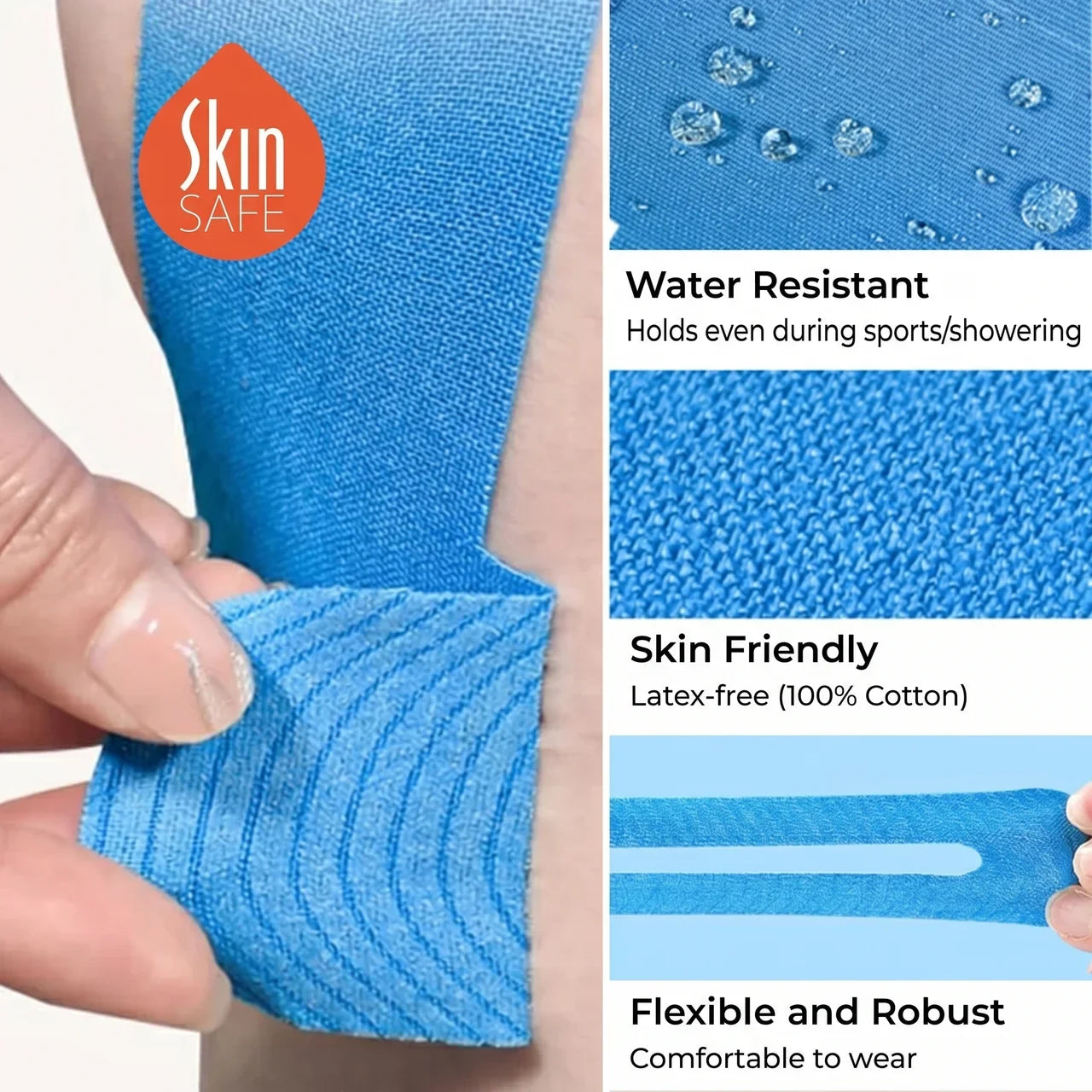 JEREMYTIS® Knee Support — Pre-Cut Kinesiology Tape