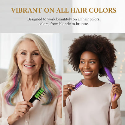 🔥UP TO 50% OFF- BUY MORE SAVE MORE🔥Festive Fun Hair Chalk Combs