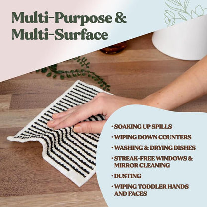 🔥Last Day 49% OFF 💥Swedish Dishcloths for Kitchen & Cleaning | 5 Pack