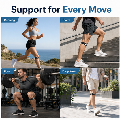Silicone Patella Knee Strap for Knee Pain Relief