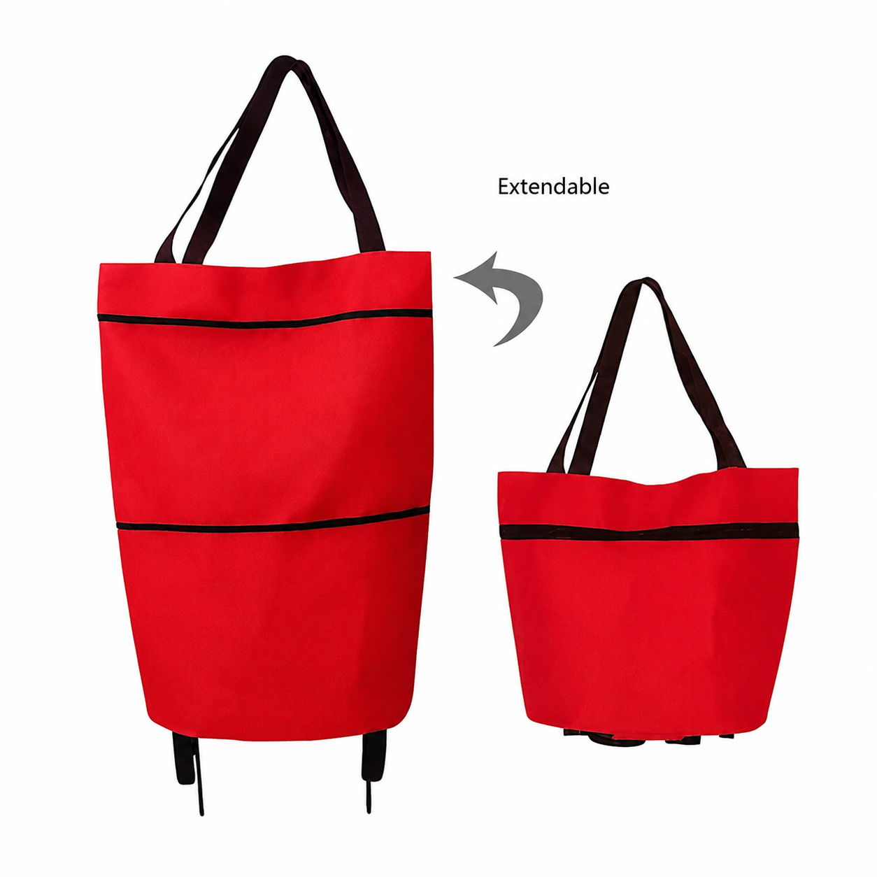 Foldable Shopping Trolley Bag – 23L Large Capacity & Lightweight Hand Truck