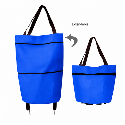 Foldable Shopping Trolley Bag – 23L Large Capacity & Lightweight Hand Truck