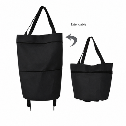 Foldable Shopping Trolley Bag – 23L Large Capacity & Lightweight Hand Truck