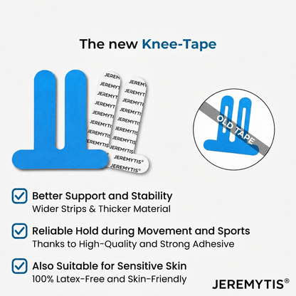 JEREMYTIS® Knee Support — Pre-Cut Kinesiology Tape