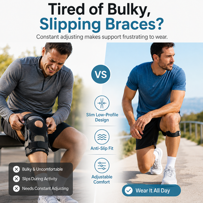 Silicone Patella Knee Strap for Knee Pain Relief