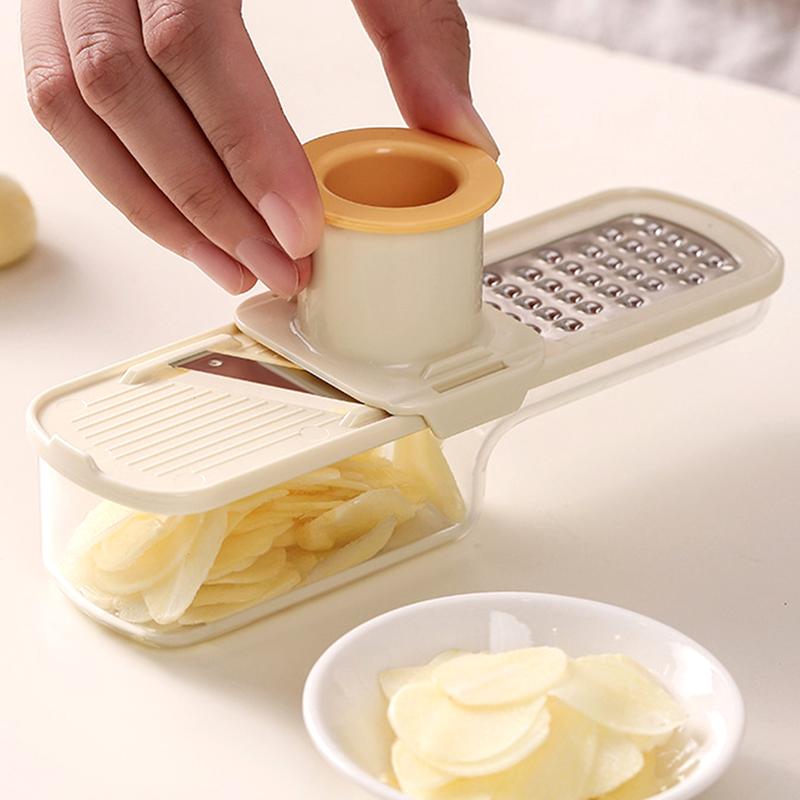 💜LAST DAY - UP TO 50% OFF💜Multifunctional Garlic Grinder & Mandoline Slicer