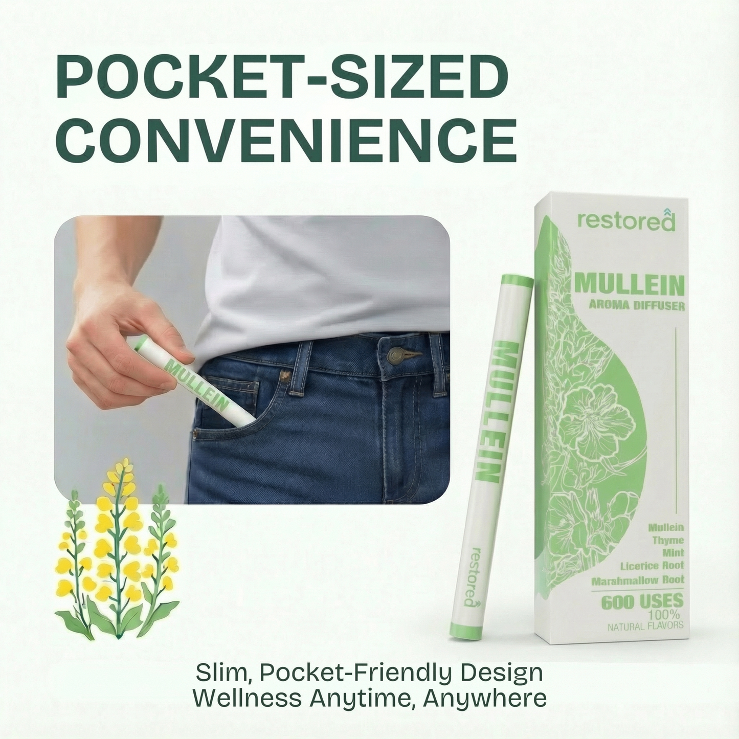 JEREMYTIS® Mullein Detox Pen