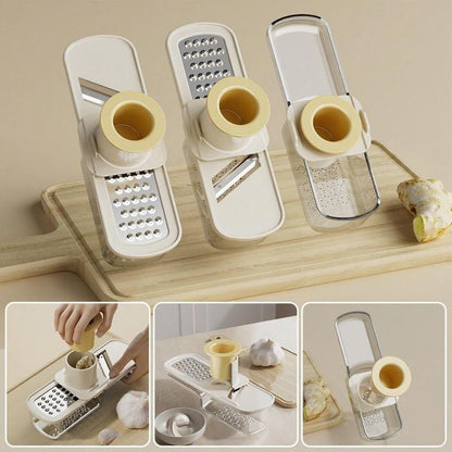 💜LAST DAY - UP TO 50% OFF💜Multifunctional Garlic Grinder & Mandoline Slicer