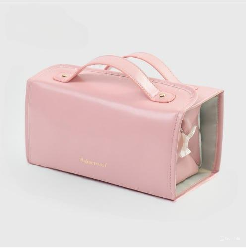 TODAY 49%OFF Leather Waterproof Cosmetic Bag