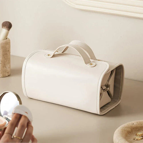 TODAY 49%OFF Leather Waterproof Cosmetic Bag