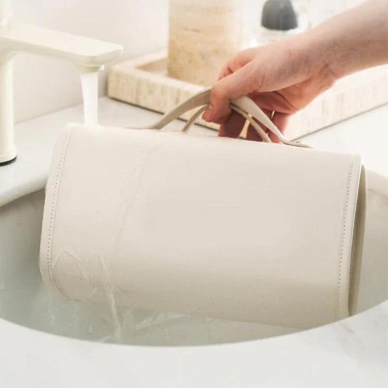 TODAY 49%OFF Leather Waterproof Cosmetic Bag