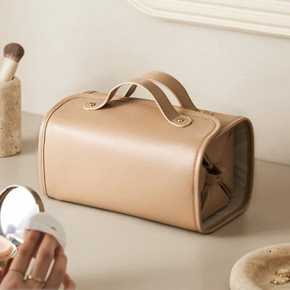 TODAY 49%OFF Leather Waterproof Cosmetic Bag