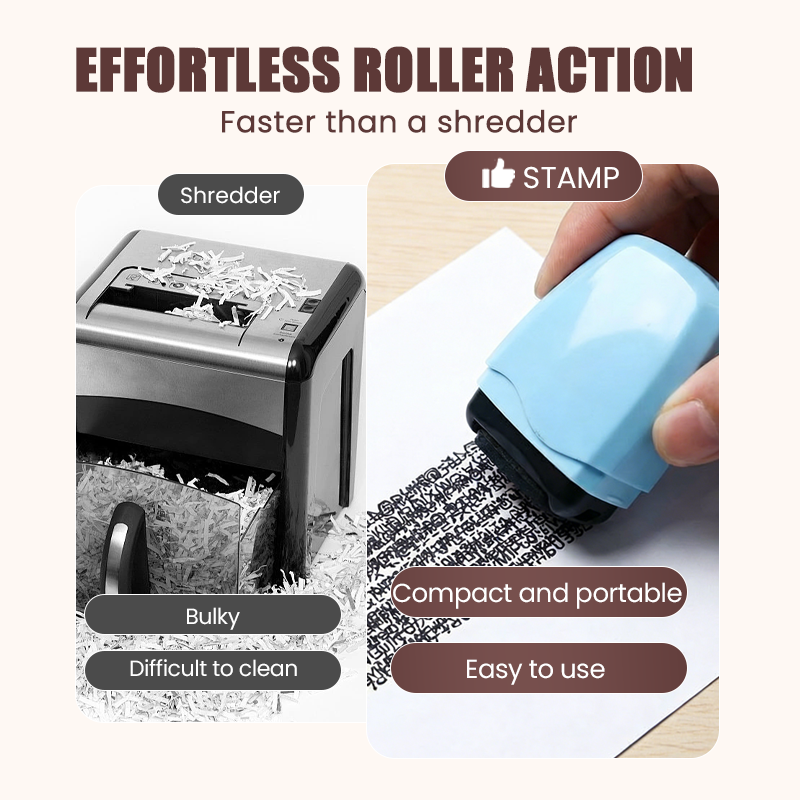 ⏳Limited-time 50% off⏰Privacy Protection Roller Stamp👣