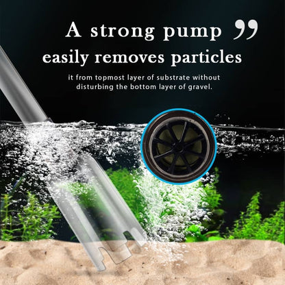 🐠 50% OFF NOW! Electric gravel cleaner for aquariums – battery-powered, adjustable tube length & easy to clean – perfect for all aquariums 🧹🐟